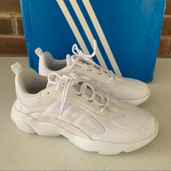 Adidas Haiwee white EF3805 sneaker Men’s size US 4.5 - Picture 1 of 9
